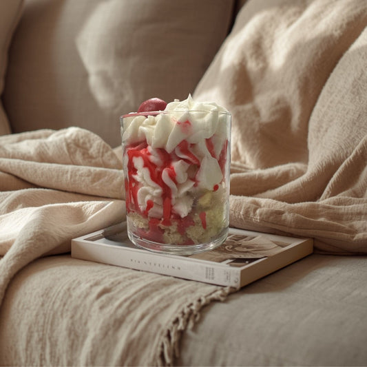 Doodlations Boutique Candle | Cherry Cheesecake