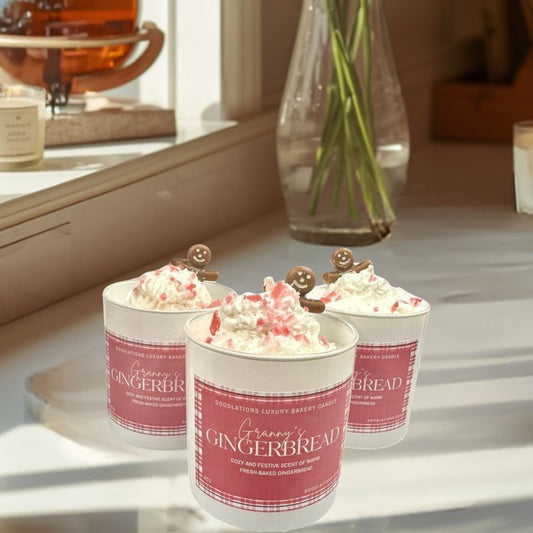 Doodlations Boutique Candle | Christmas Gingerbread