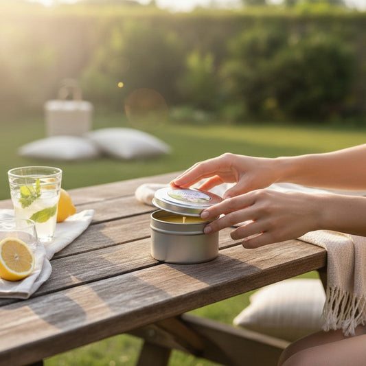 Doodlations Boutique Candle | Citronella
