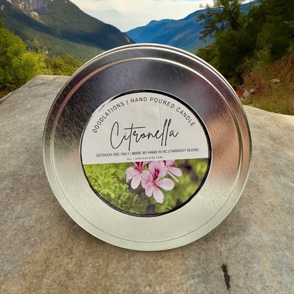 Doodlations Boutique Candle | Citronella