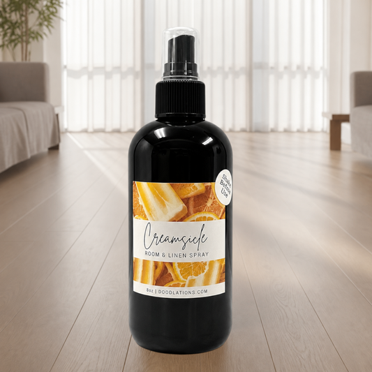 Doodlations Room & Linen Spray | Creamsicle