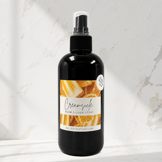 Doodlations Room & Linen Spray | Creamsicle