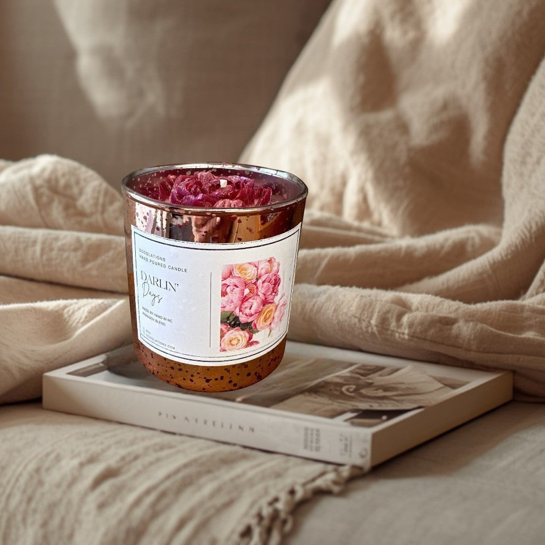 Doodlations Boutique Candle | Darlin' Days Floral