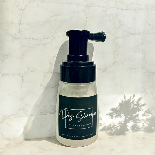 Best Dry Powder Shampoo by Doodlations | Oh Cabana Boy