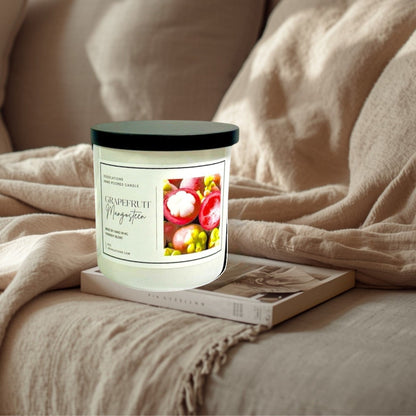 Doodlations Boutique Candle | Grapefruit & Mangosteen