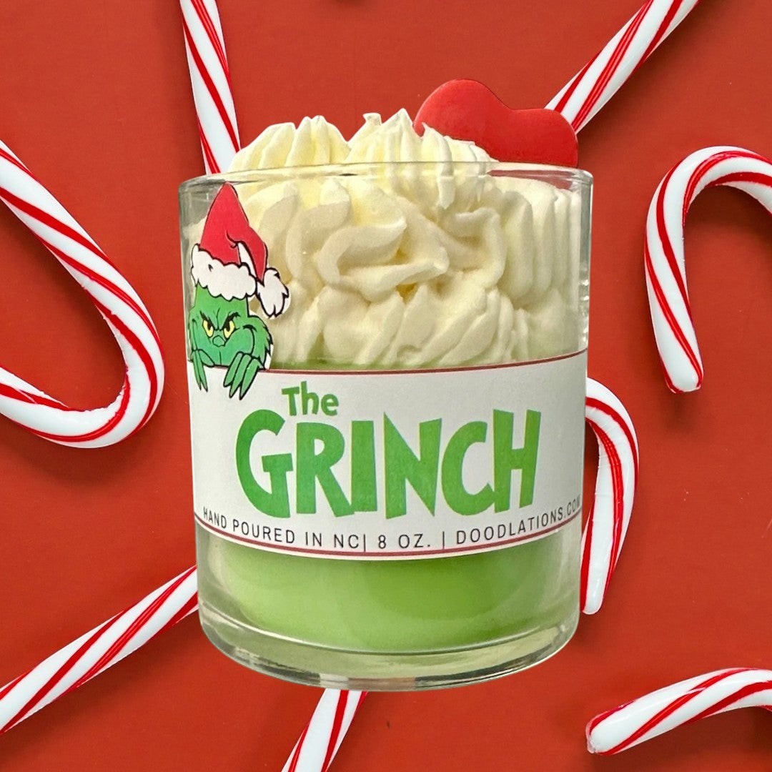 Vela de lujo del Grinch
