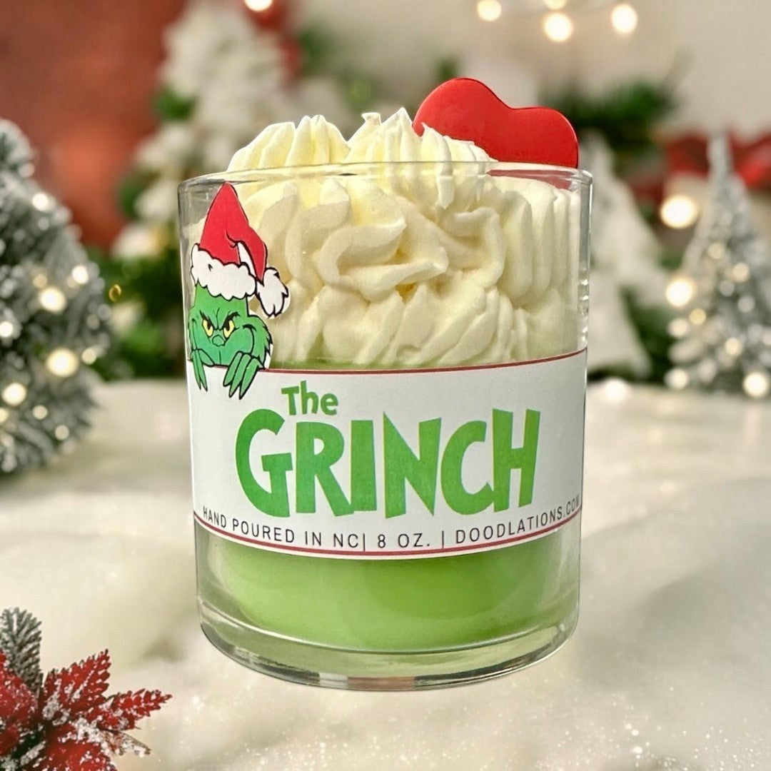 Vela de lujo del Grinch