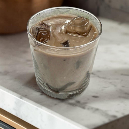 Doodlations Boutique Candle | Iced Hazelnut & Crème Coffee
