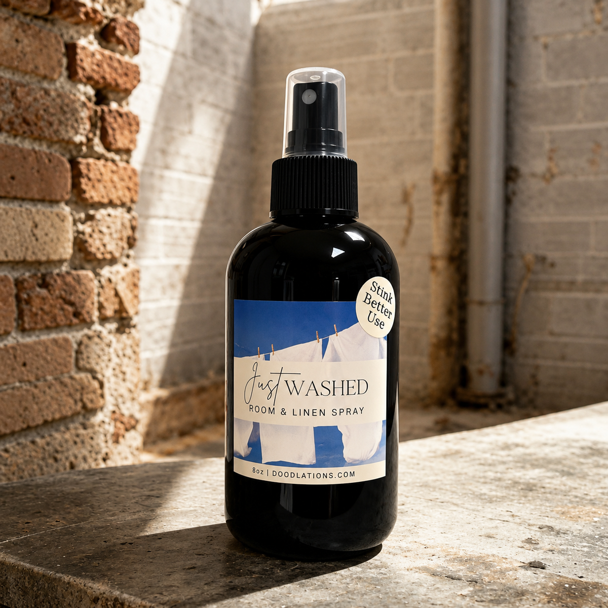 Spray para ropa de cama y habitaciones recién lavadas