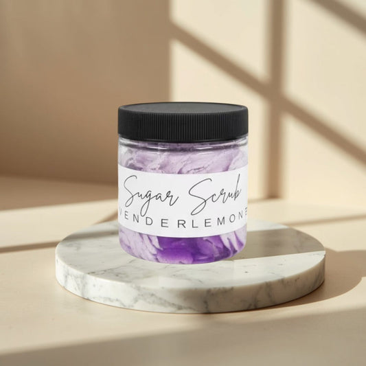 Doodlations Sugar Scrub | Lavender & Lemon | 4 oz