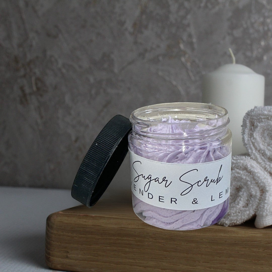 Doodlations Sugar Scrub | Lavender & Lemon | 4 oz