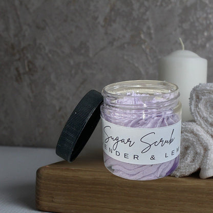 Doodlations Sugar Scrub | Lavender & Lemon | 4 oz