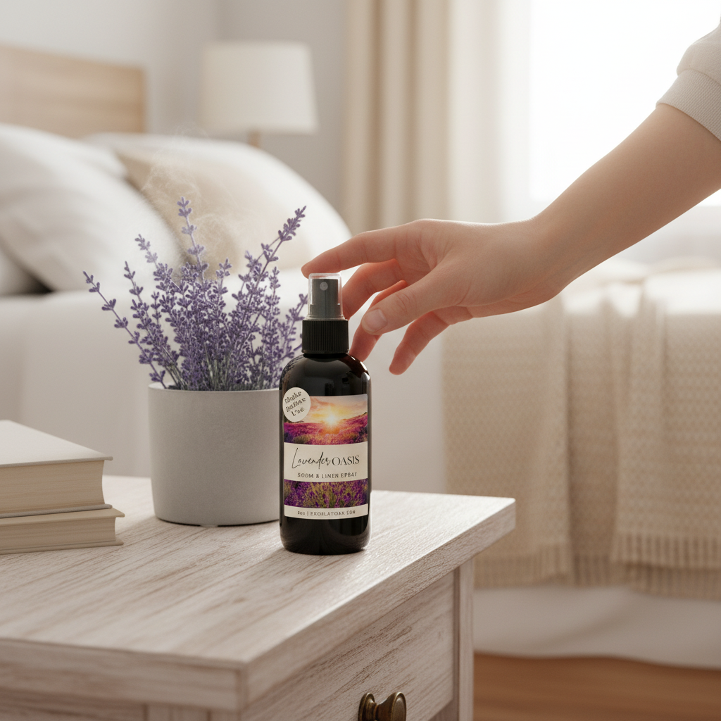 Spray para habitación y ropa de cama Oasis de lavanda