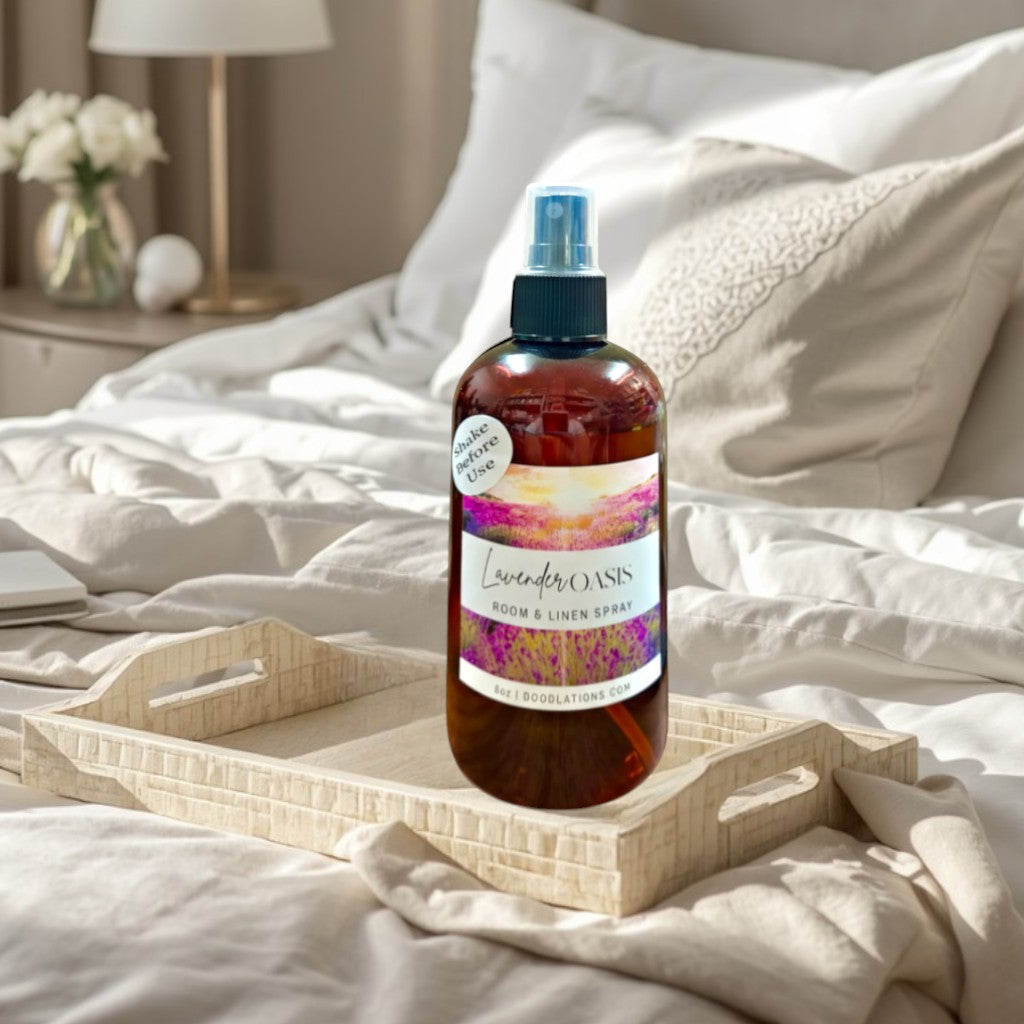 Spray para habitación y ropa de cama Oasis de lavanda