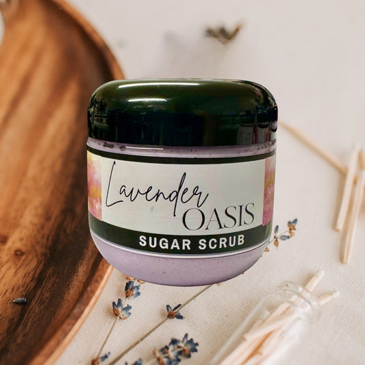 Doodlations Sugar Scrub | Lavender Oasis | 4 oz