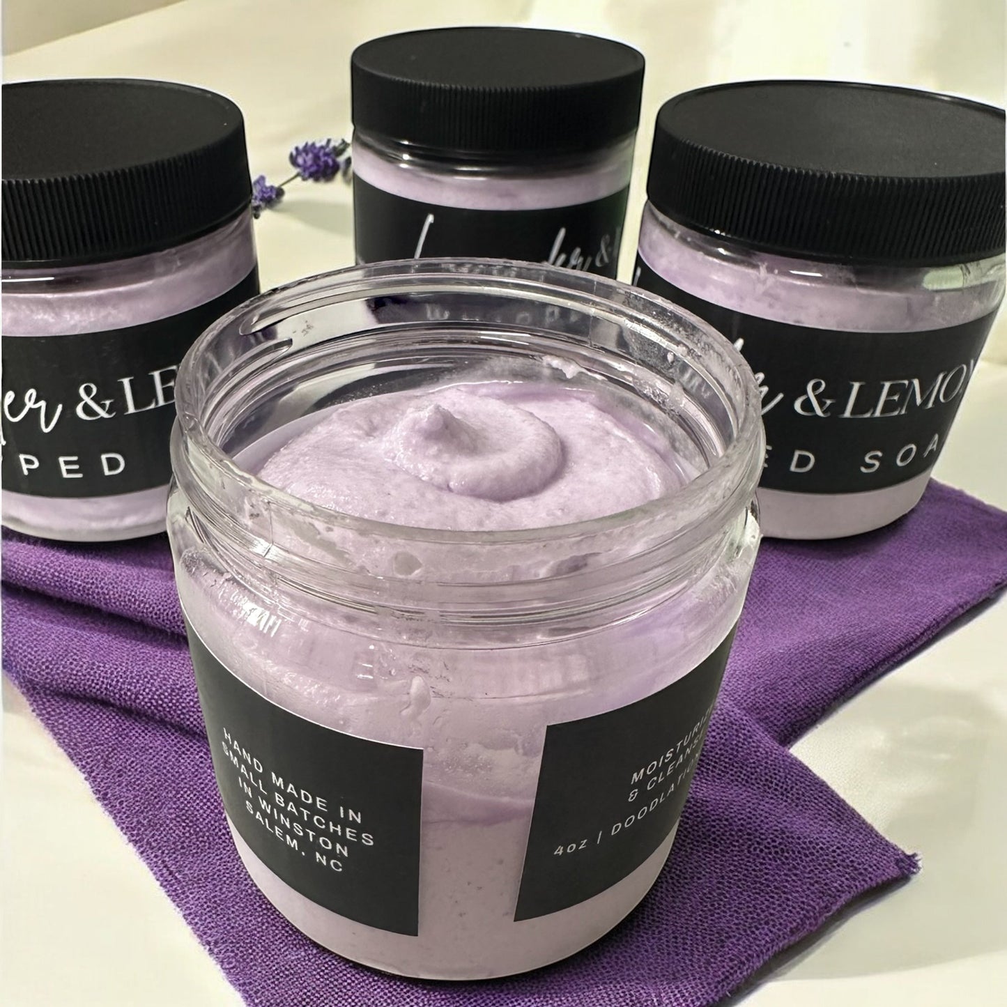 Doodlations Whipped Soap | Lavender Oasis | 4 oz