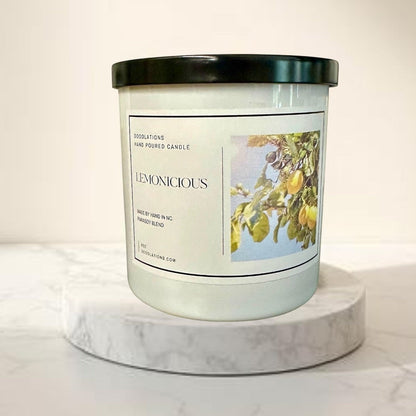 Doodlations Boutique Candle | Lemonicious