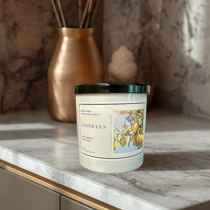 Doodlations Boutique Candle | Lemonicious