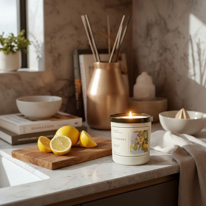 Doodlations Boutique Candle | Lemonicious