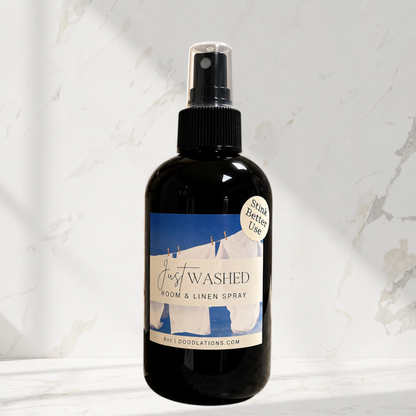 Spray para ropa de cama y habitaciones recién lavadas