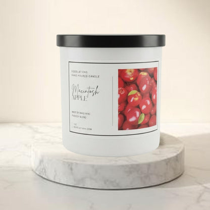Bougie pomme Macintosh
