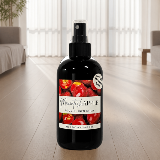 Doodlations Room & Linen Spray | Macintosh Apple