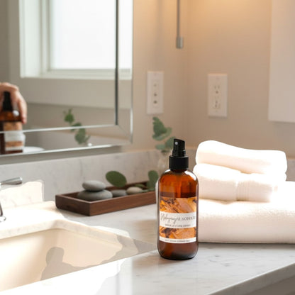 Doodlations Room & Linen Spray | Mahogany Teakwood