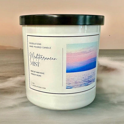 Doodlations Boutique Candle | Mediterranean Mist