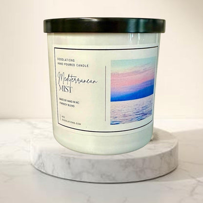 Doodlations Boutique Candle | Mediterranean Mist
