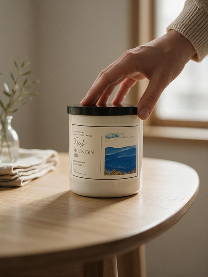 Doodlations Boutique Candle | Fresh Mountain Air