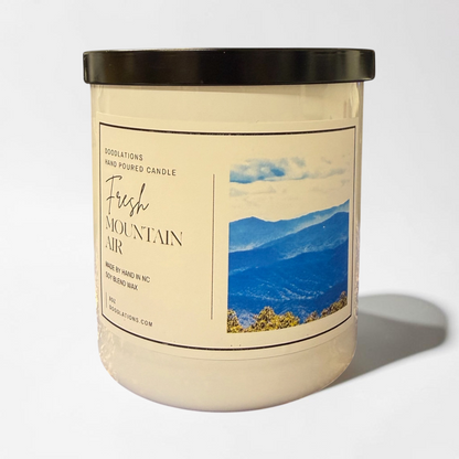 Doodlations Boutique Candle | Fresh Mountain Air