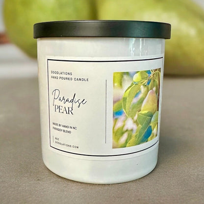 Doodlations Boutique Candle | Paradise Pear