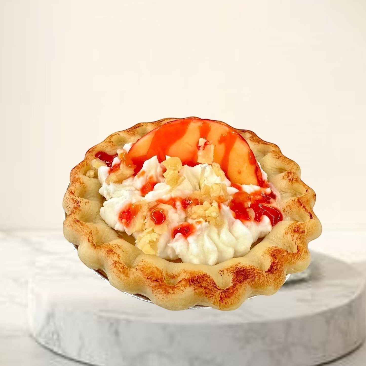 Doodlations Unique Candle | Peach Pie