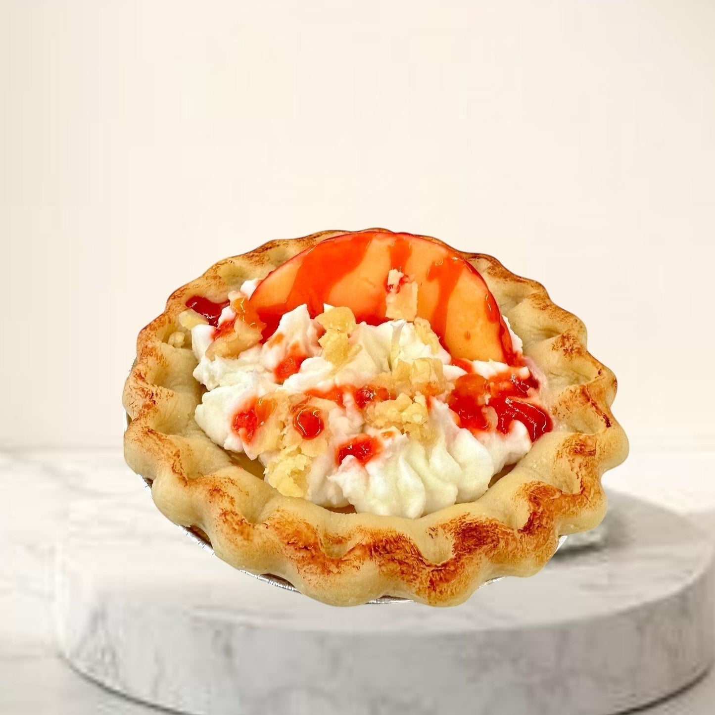 Doodlations Unique Candle | Peach Pie