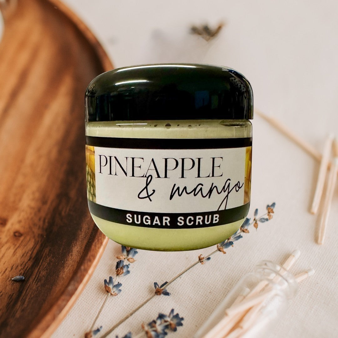 Doodlations Sugar Scrub | Pineapple & Mango | 4 oz