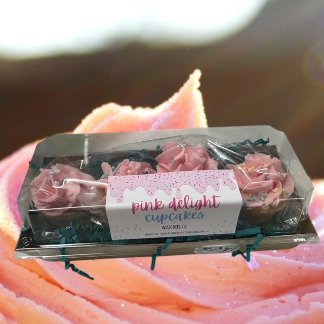 Doodlations Wax Melts | Pink Delight Cupcakes