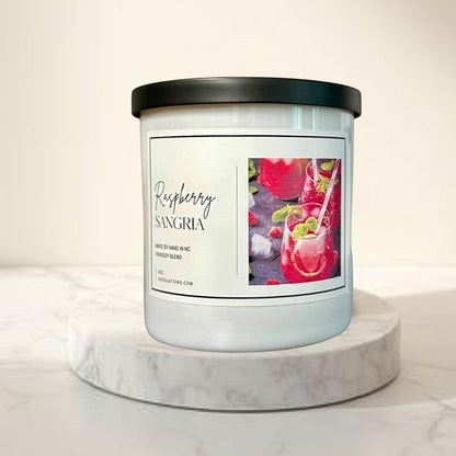 Doodlations Boutique Candle | Raspberry Sangria