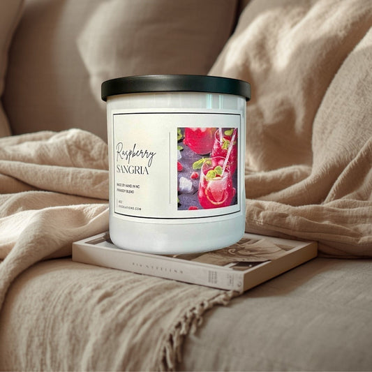 Doodlations Boutique Candle | Raspberry Sangria