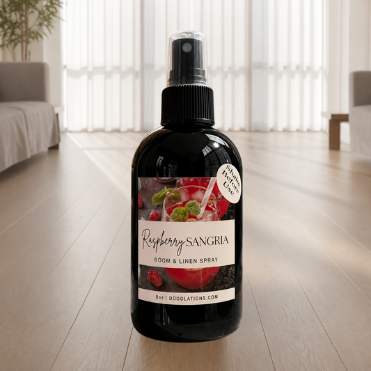 Doodlations Room & Linen Spray | Raspberry Sangria