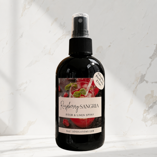 Doodlations Room & Linen Spray | Raspberry Sangria