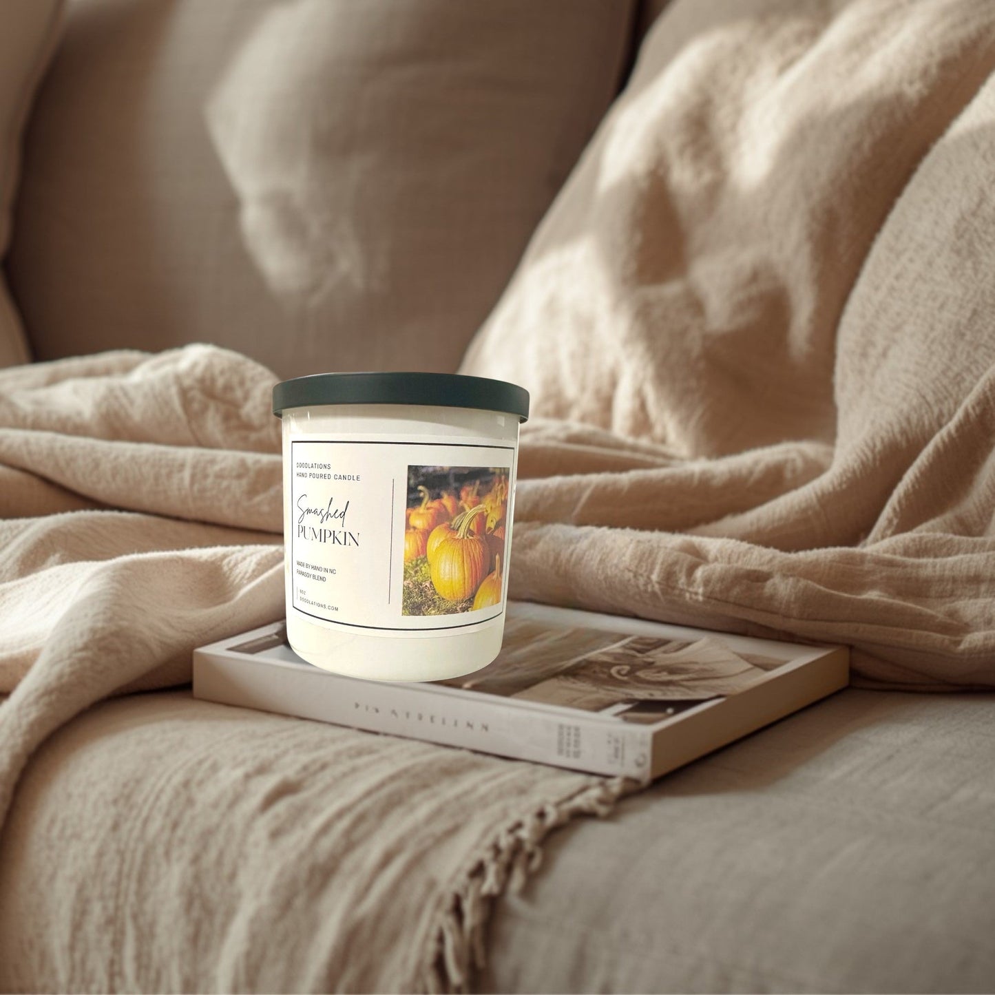 Doodlations Boutique Candle | Smashed Pumpkin