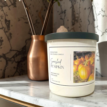 Doodlations Boutique Candle | Smashed Pumpkin
