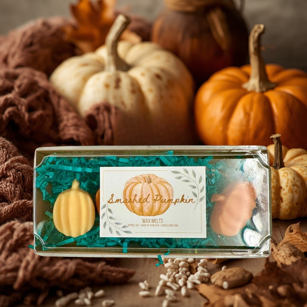 Cera derretida de calabaza machacada