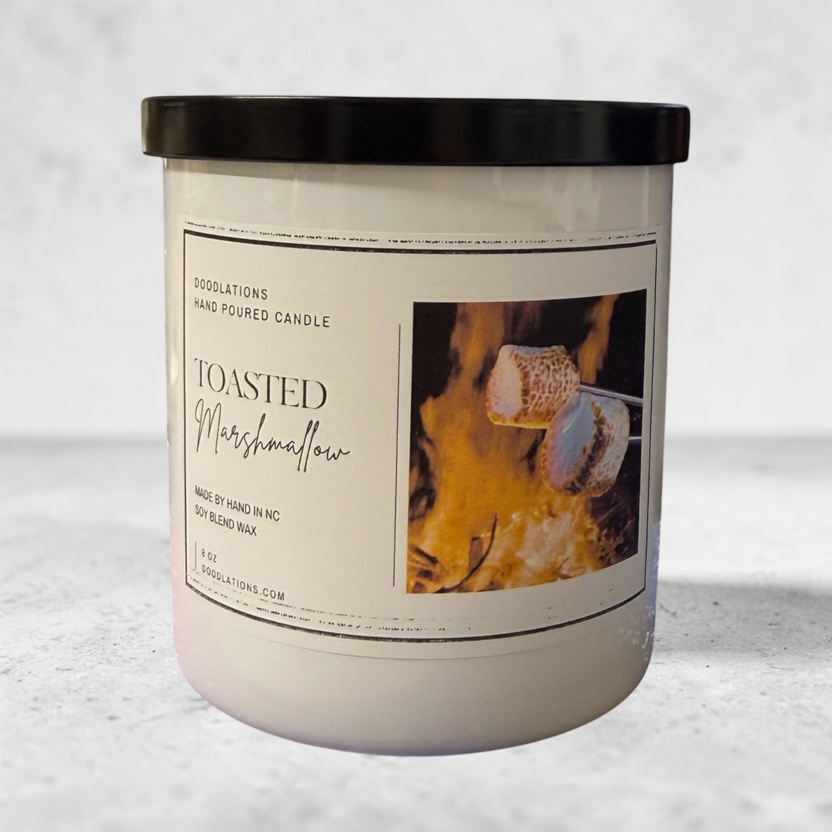 Doodlations Boutique Candle | Toasted Marshmallow