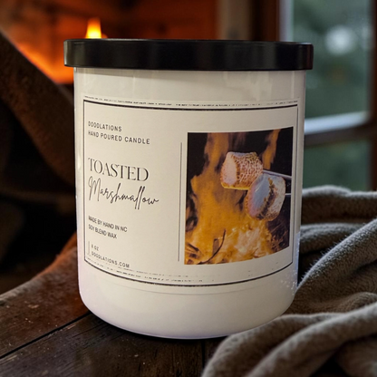 Doodlations Boutique Candle | Toasted Marshmallow