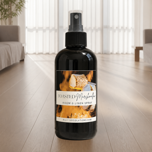 Doodlations Room & Linen Spray | Toasted Marshmallow