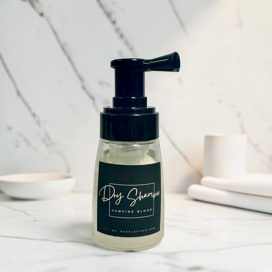 Best Dry Powder Shampoo by Doodlations | Vampire Blood