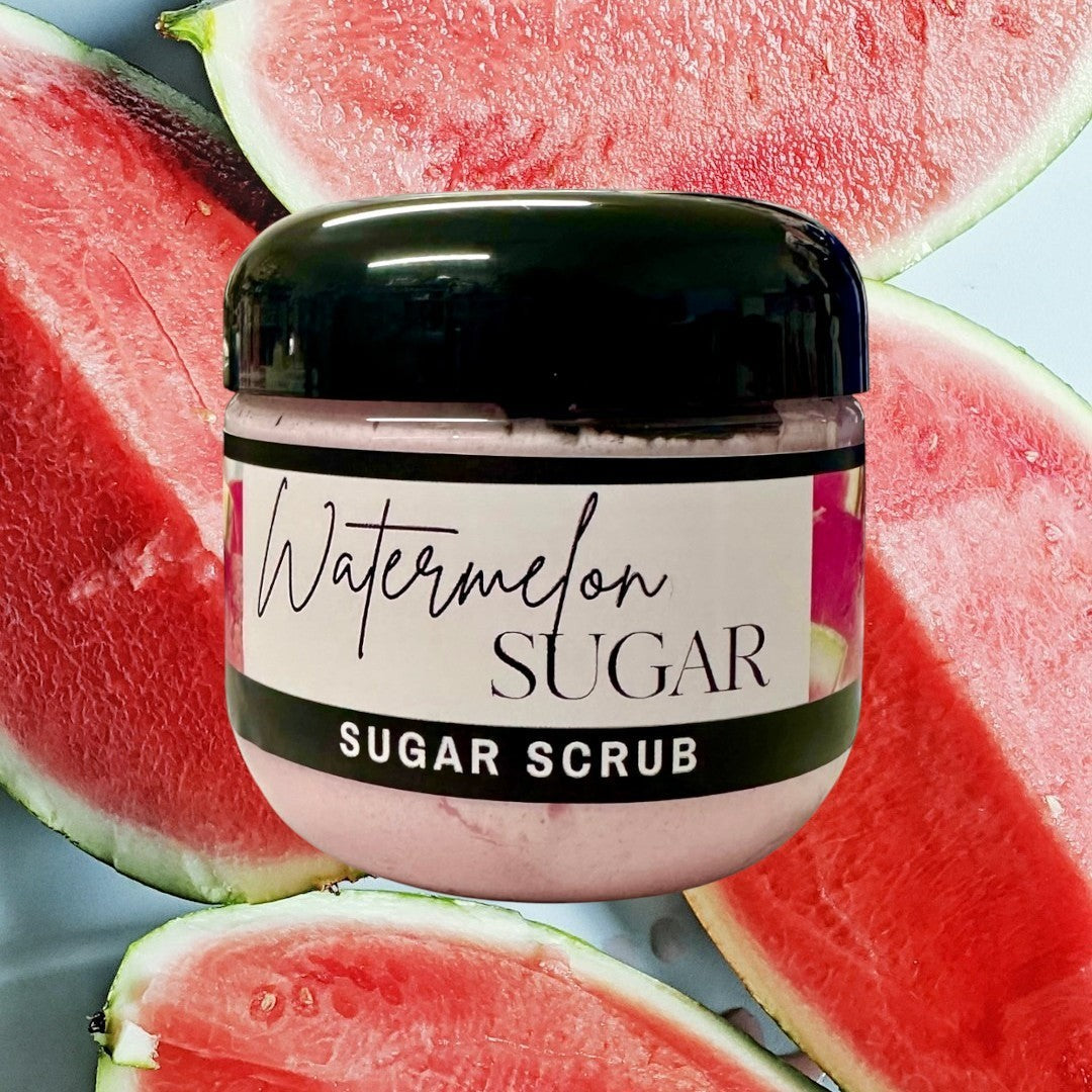 Exfoliante de azúcar y sandía