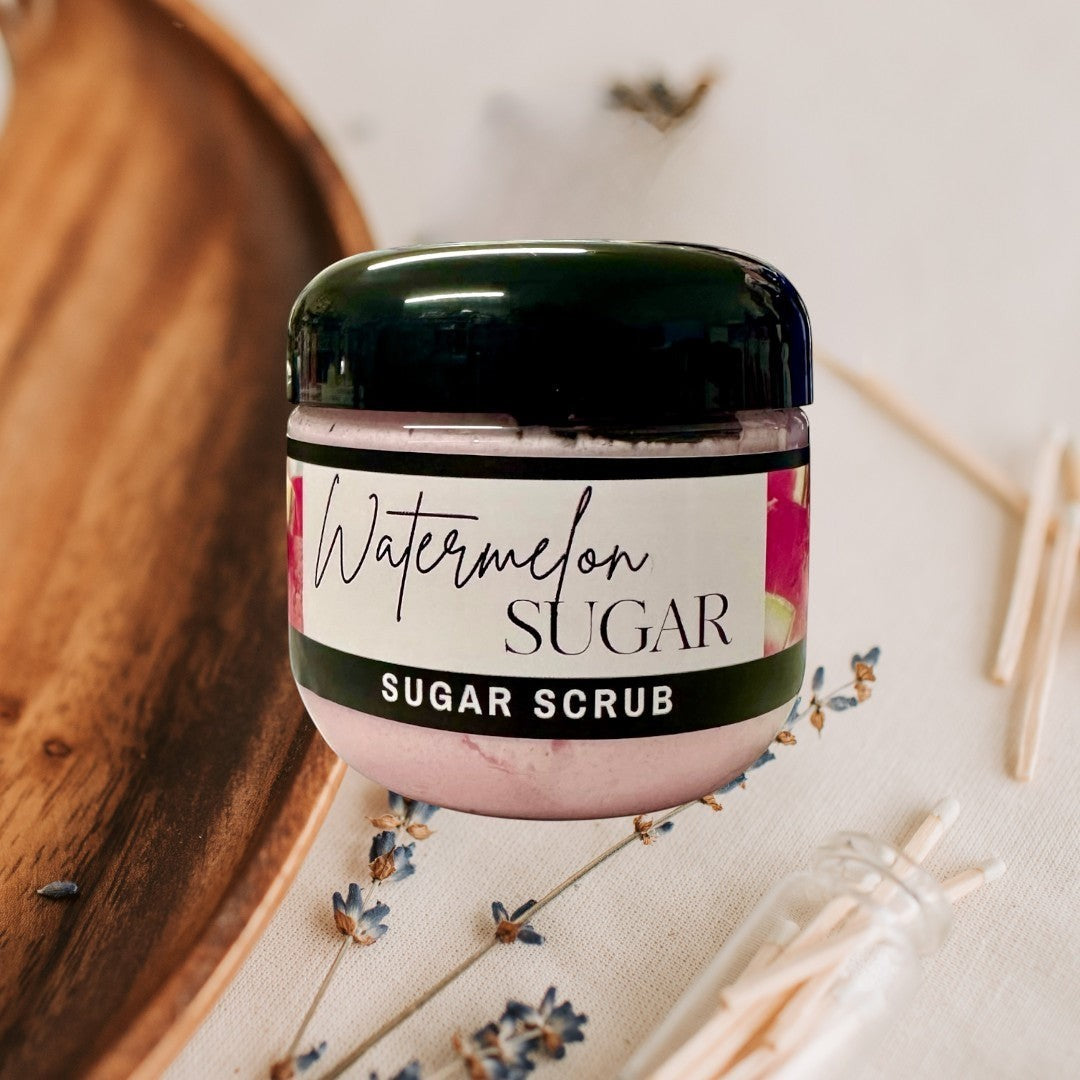 Exfoliante de azúcar y sandía