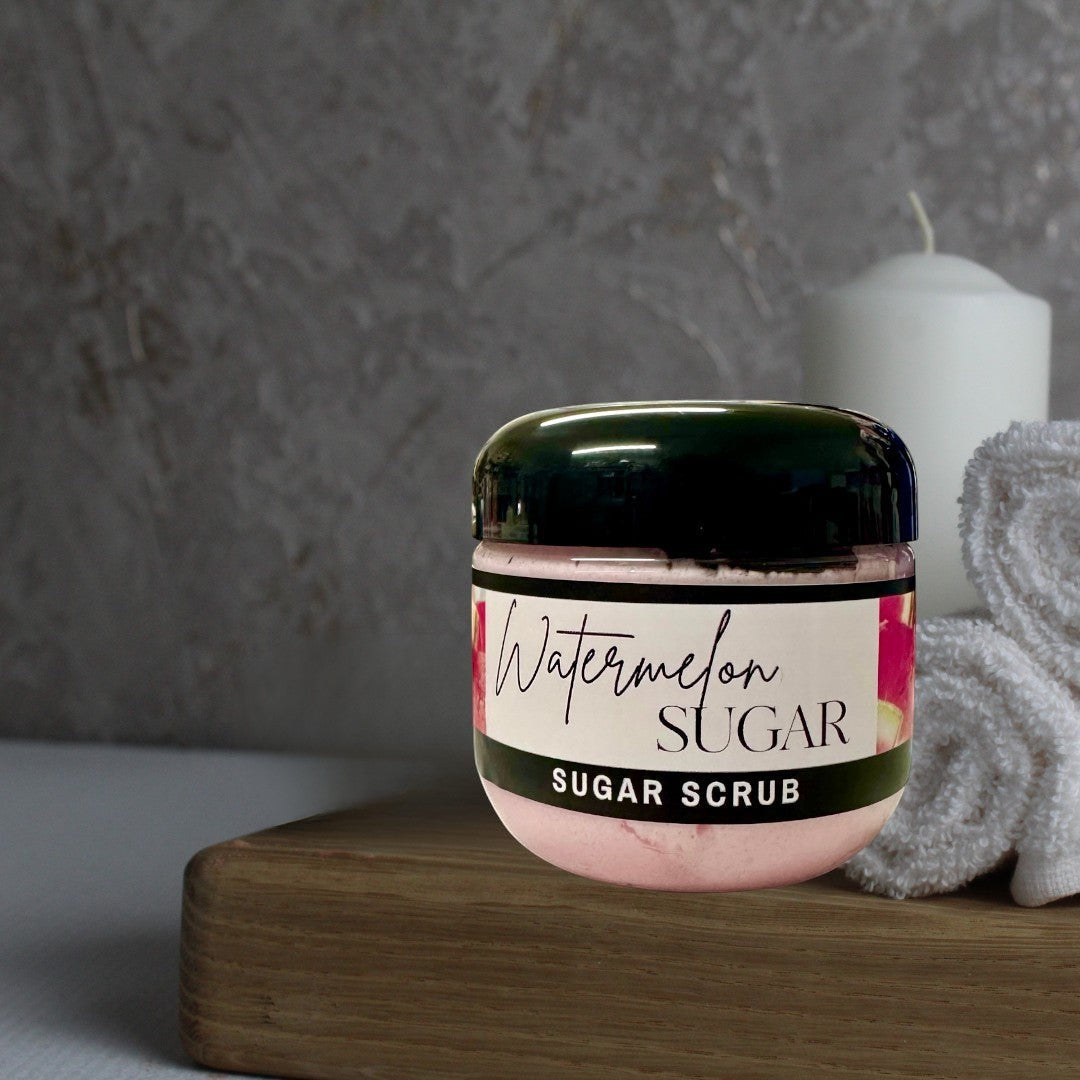 Exfoliante de azúcar y sandía
